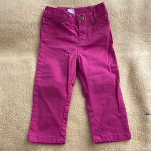 Ralph Lauren jeans , girls, 18 months, pink color